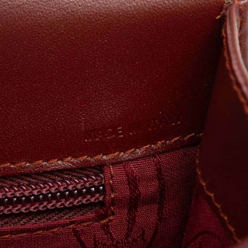 Cartier Must de Cartier Leather Crossbody Red Leather Good condition - Box View