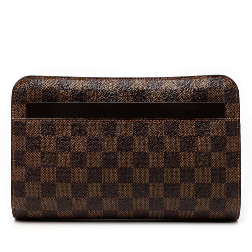 Louis Vuitton Damier Ebene Saint Louis Pochette Brown Good condition - Front View