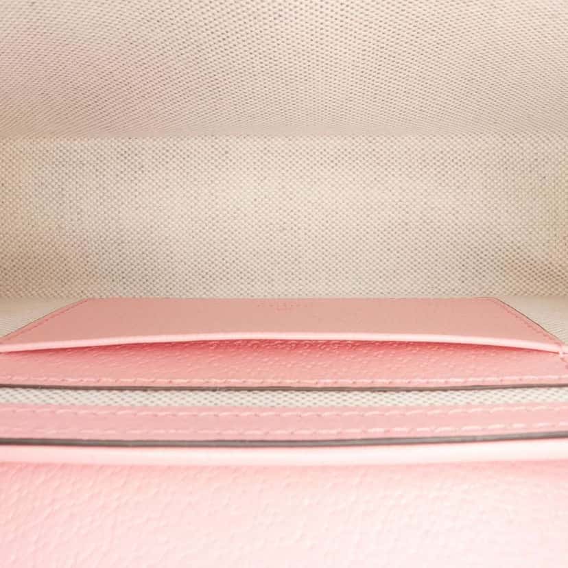 Gucci Mini GG Supreme Padlock Satchel Pink Canvas Good condition - Model View