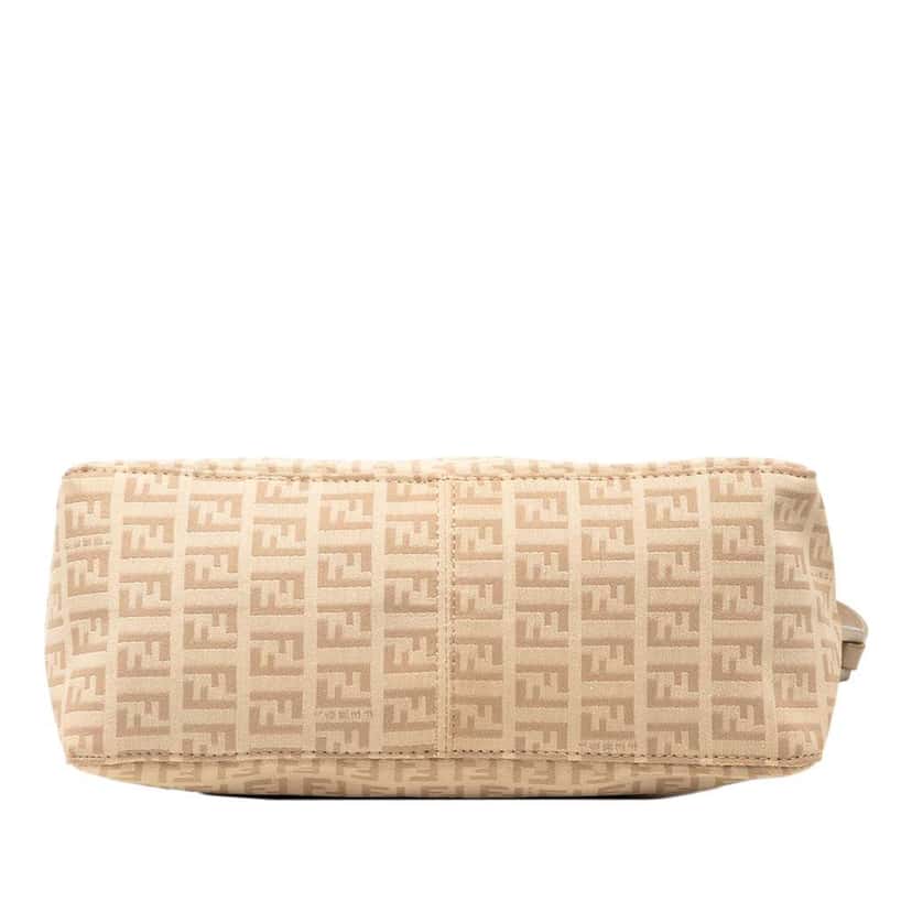Fendi Zucchino Canvas Pochette Brown Canvas Good condition - Inside View