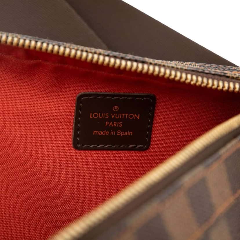 Louis Vuitton Damier Ebene Geronimos Brown Good condition - Box View