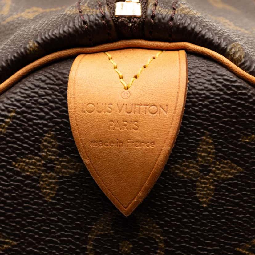 Louis Vuitton Monogram Speedy 35 Brown Good condition - Box View