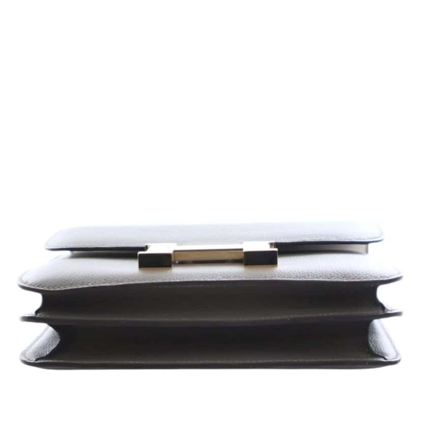 Hermès Mini Evercolor Verso Constance 18 Grey Leather Good condition - Box View