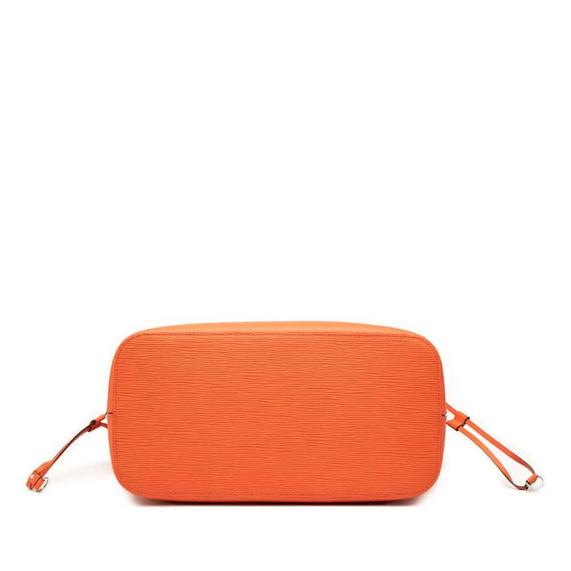 Louis Vuitton Epi Neverfull MM Orange Leather Good condition - Inside View