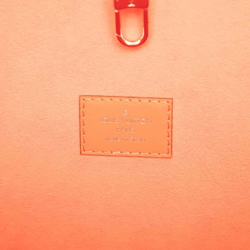 Louis Vuitton Epi Neverfull MM Orange Leather Good condition - Box View