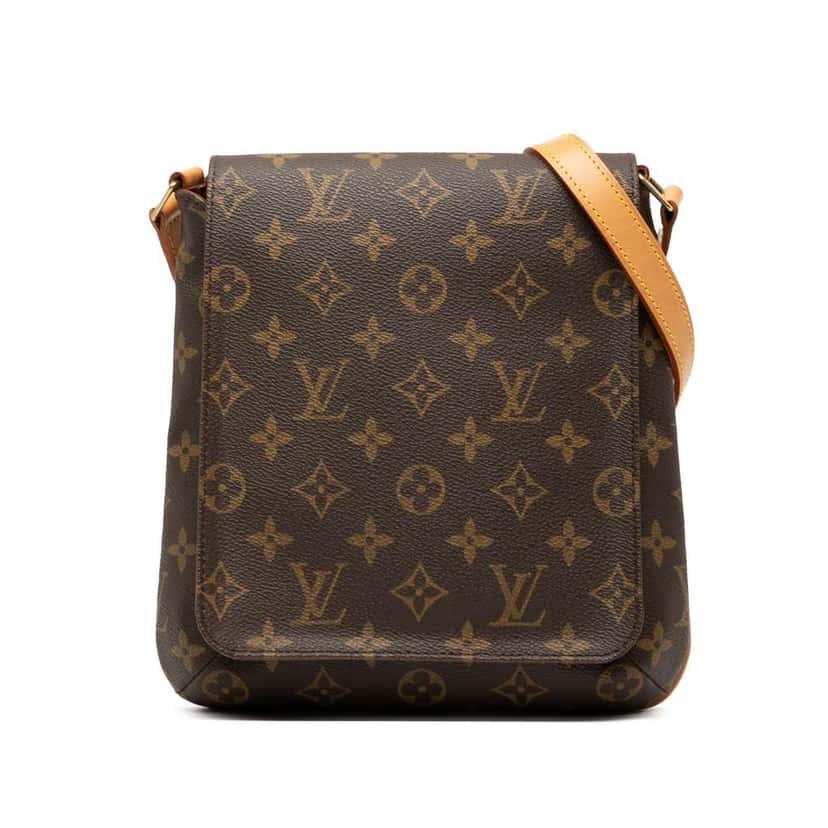 Louis Vuitton Monogram Musette Salsa Short Strap Brown Good condition - Front View