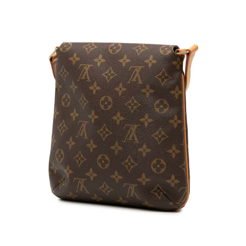 Louis Vuitton Monogram Musette Salsa Short Strap Brown Good condition - Back View