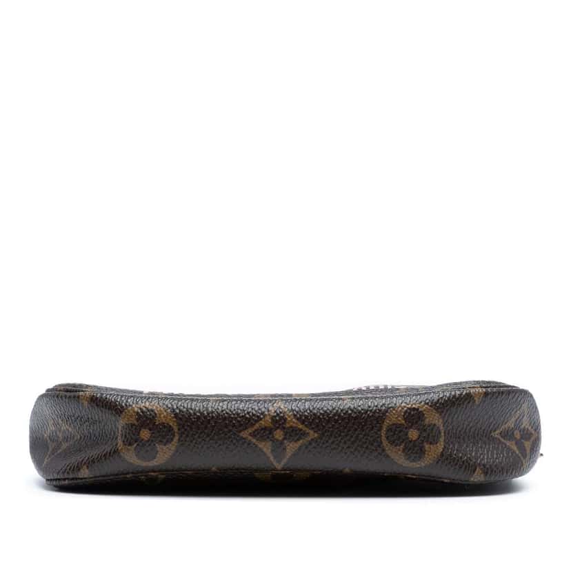 Louis Vuitton Monogram Affiche Mini Pochette Accessoires Brown Good condition - Inside View