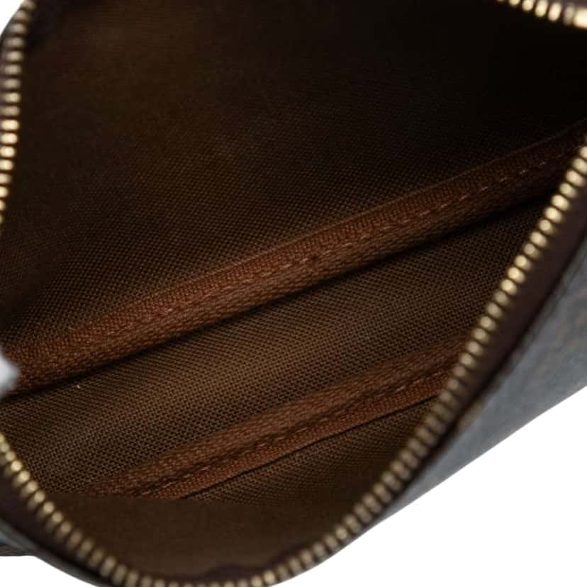 Louis Vuitton Monogram Affiche Mini Pochette Accessoires Brown Good condition - Model View