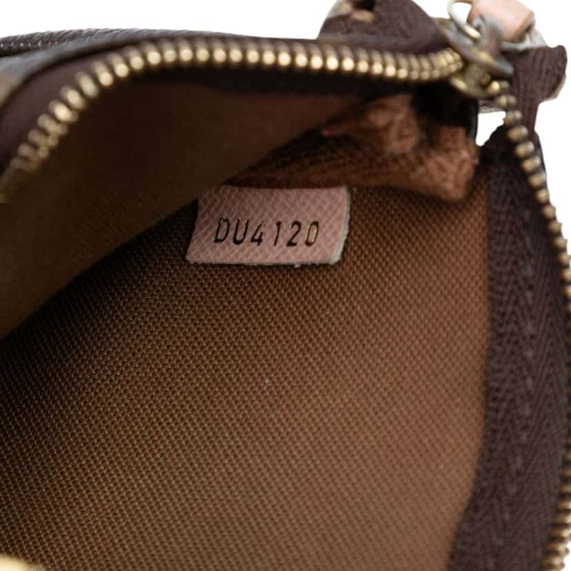 Louis Vuitton Monogram Affiche Mini Pochette Accessoires Brown Good condition - Box View