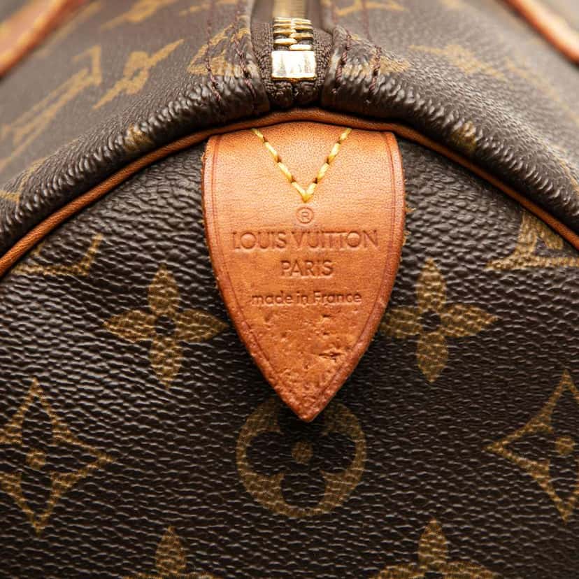 Louis Vuitton Monogram Speedy 35 Brown Good condition - Box View