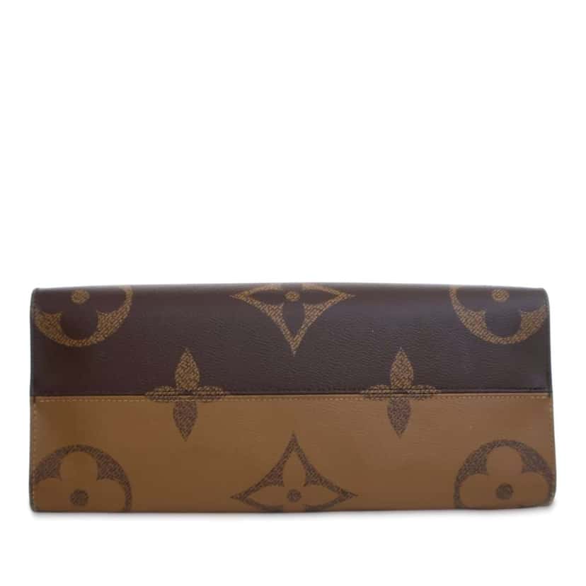 Louis Vuitton Monogram Reverse Giant OnTheGo MM Brown Good condition - Model View