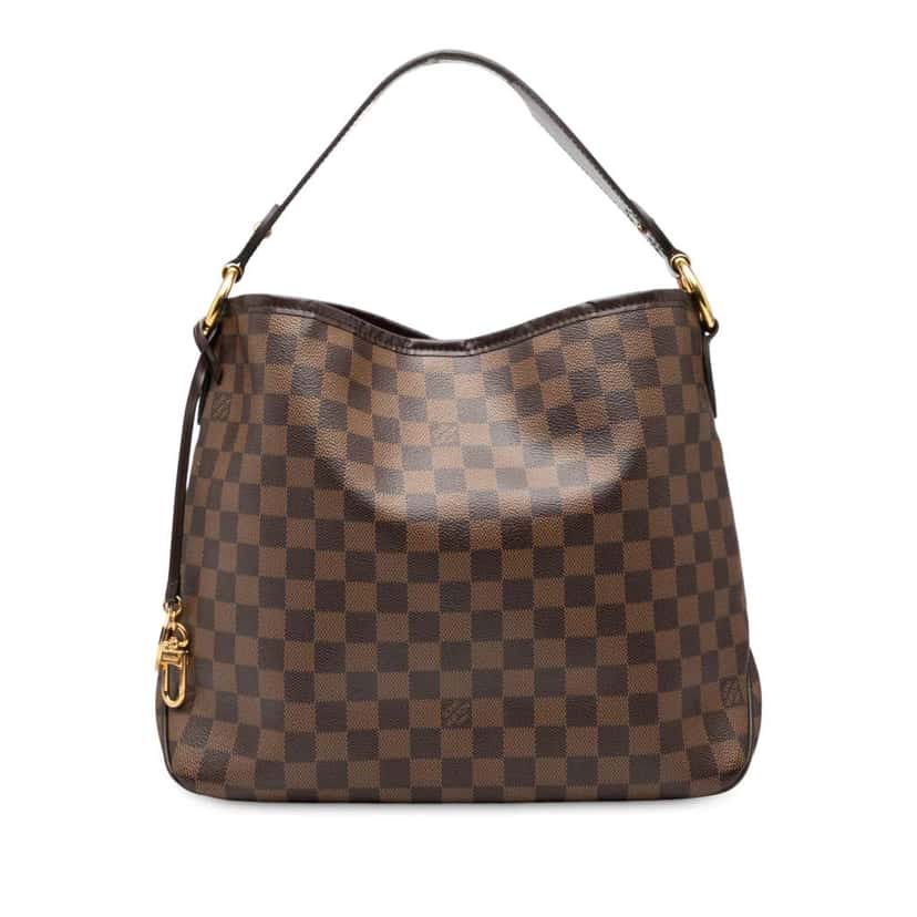 Louis Vuitton Damier Ebene Delightful PM Brown Good condition - Front View