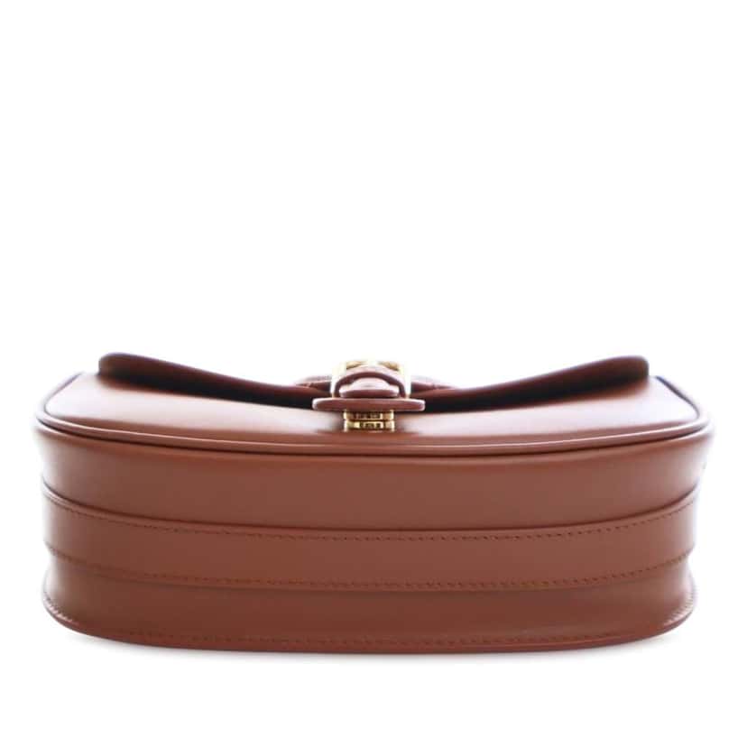 Dior Medium Leather Bobby Crossbody Brown Leather Good condition - Model View