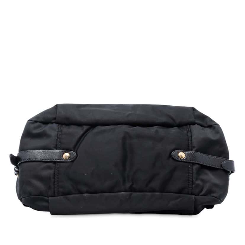 Prada Tessuto Logo Satchel Black Good condition - Inside View