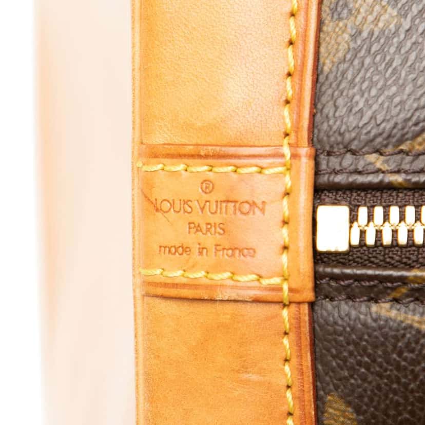 Louis Vuitton Monogram Alma PM Brown Good condition - Box View