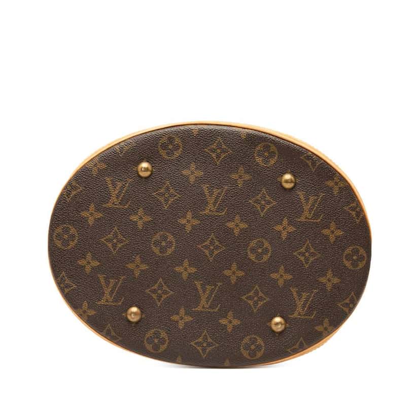 Louis Vuitton Monogram Bucket GM Brown Good condition - Inside View