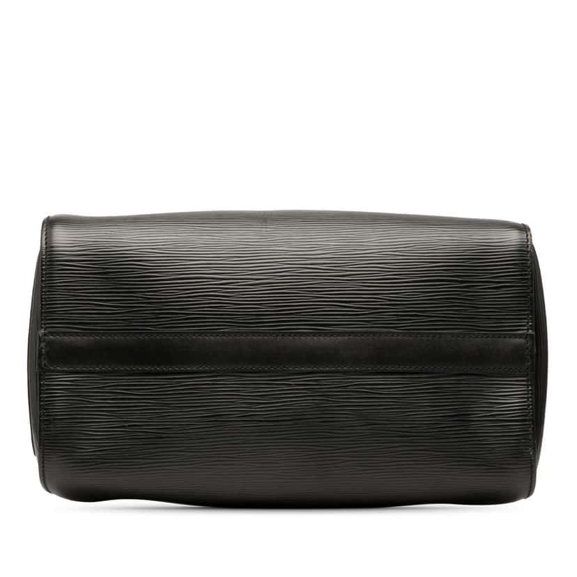 Louis Vuitton Epi Speedy 25 Black Leather Good condition - Inside View