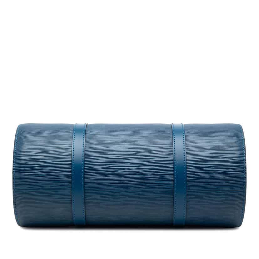 Louis Vuitton Epi Soufflot Blue Leather Good condition - Inside View