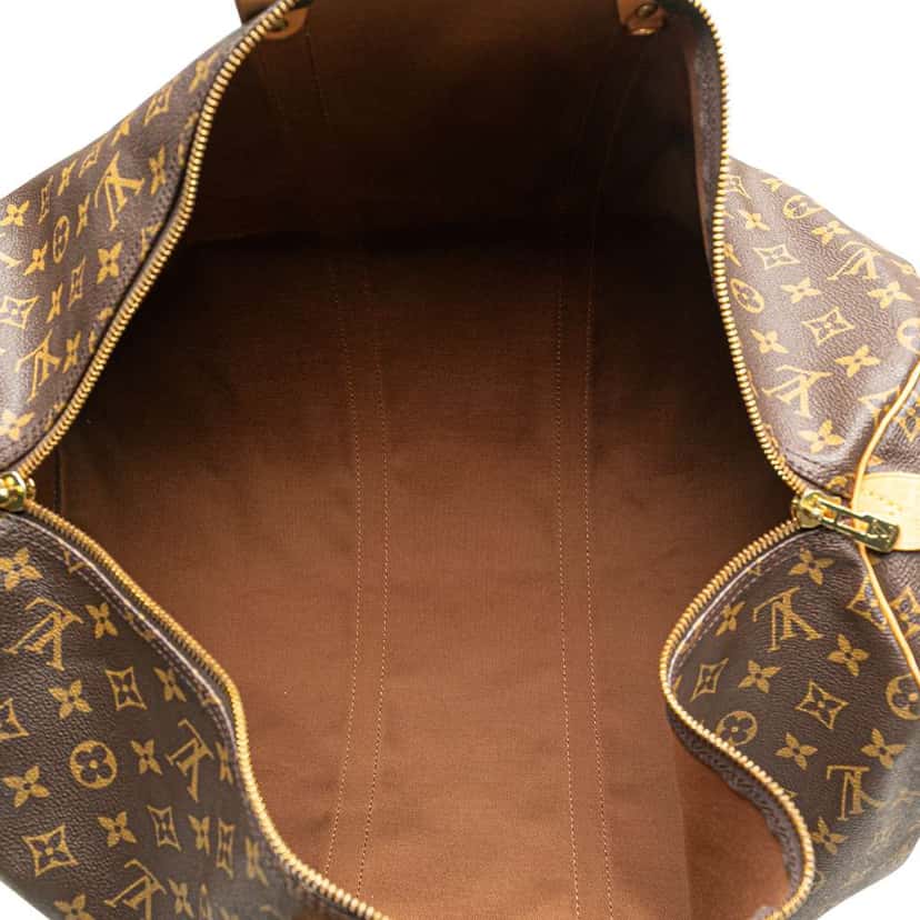Louis Vuitton Monogram Keepall 55 Brown Good condition - Model View