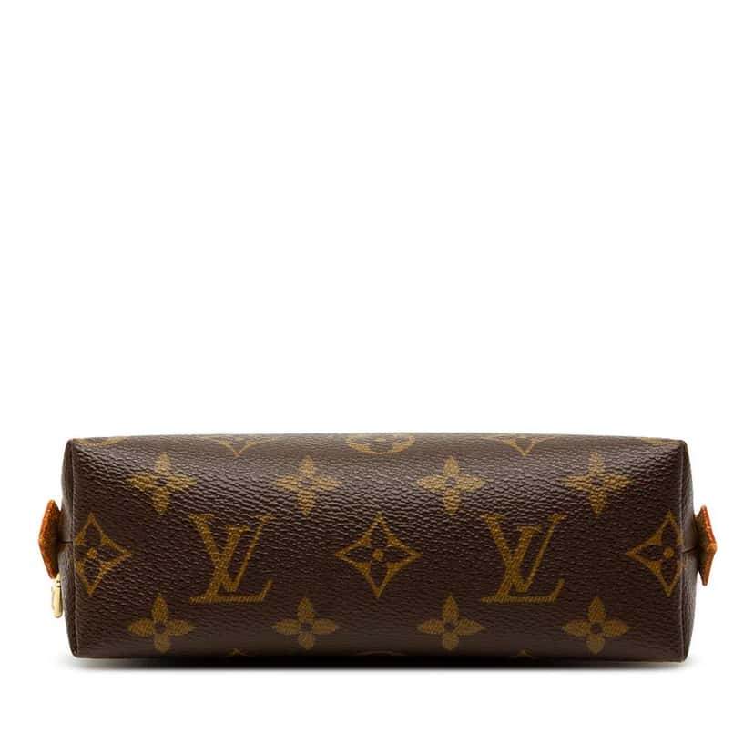 Louis Vuitton Monogram Cosmetic Pouch PM Brown Good condition - Inside View