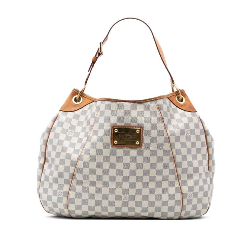 Louis Vuitton Damier Azur Galliera GM White Good condition - Front View