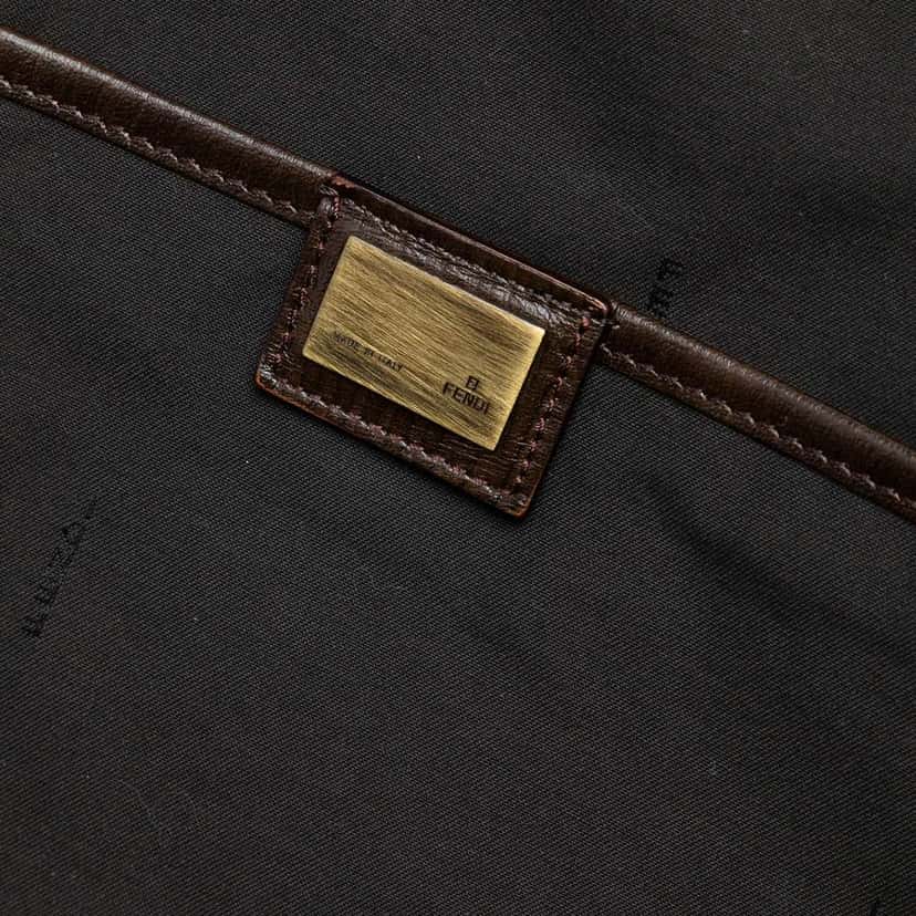 Fendi Zucca Coated Canvas Suitcase Brown Canvas Good condition - Box View