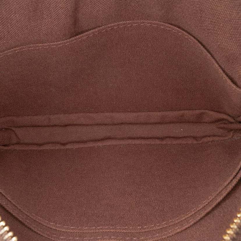Louis Vuitton Damier Ebene Pochette Billets Macao Brown Good condition - Model View