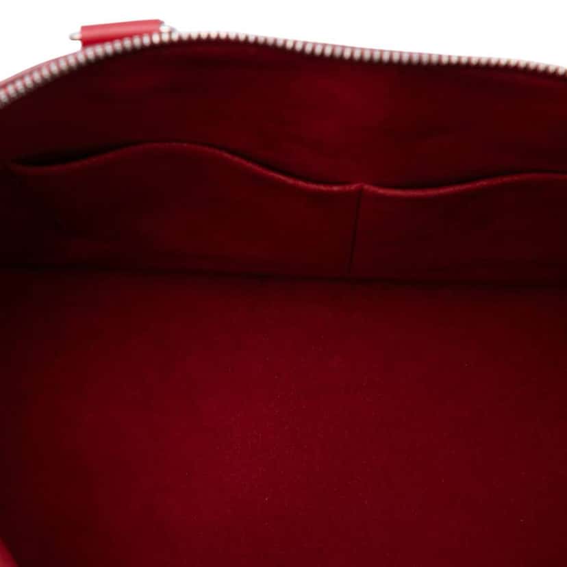Louis Vuitton Epi Alma GM Red Leather Good condition - Model View