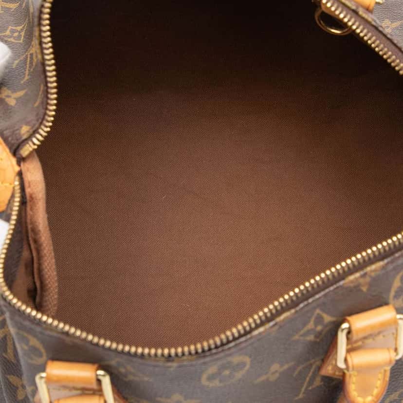 Louis Vuitton Monogram Speedy 30 Brown Good condition - Model View