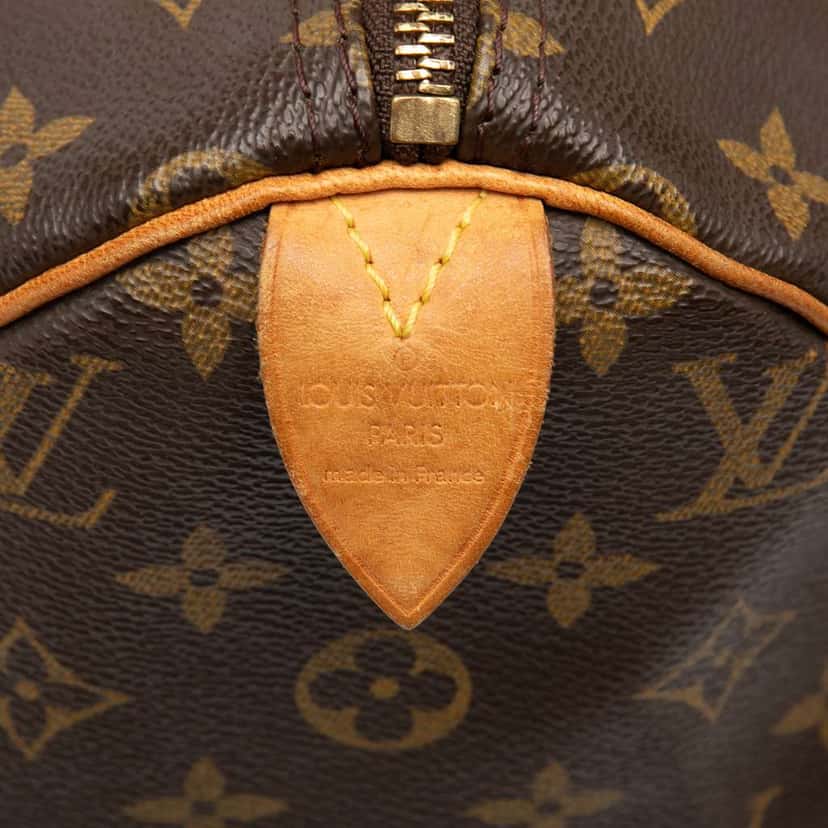 Louis Vuitton Monogram Speedy 30 Brown Good condition - Box View