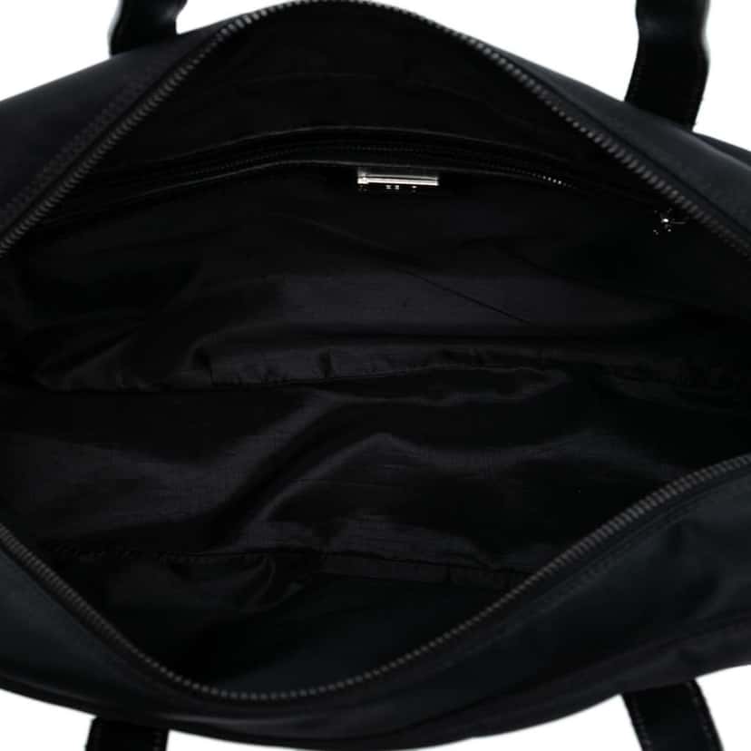 Fendi Nylon FF Handbag Black Good condition - Model View