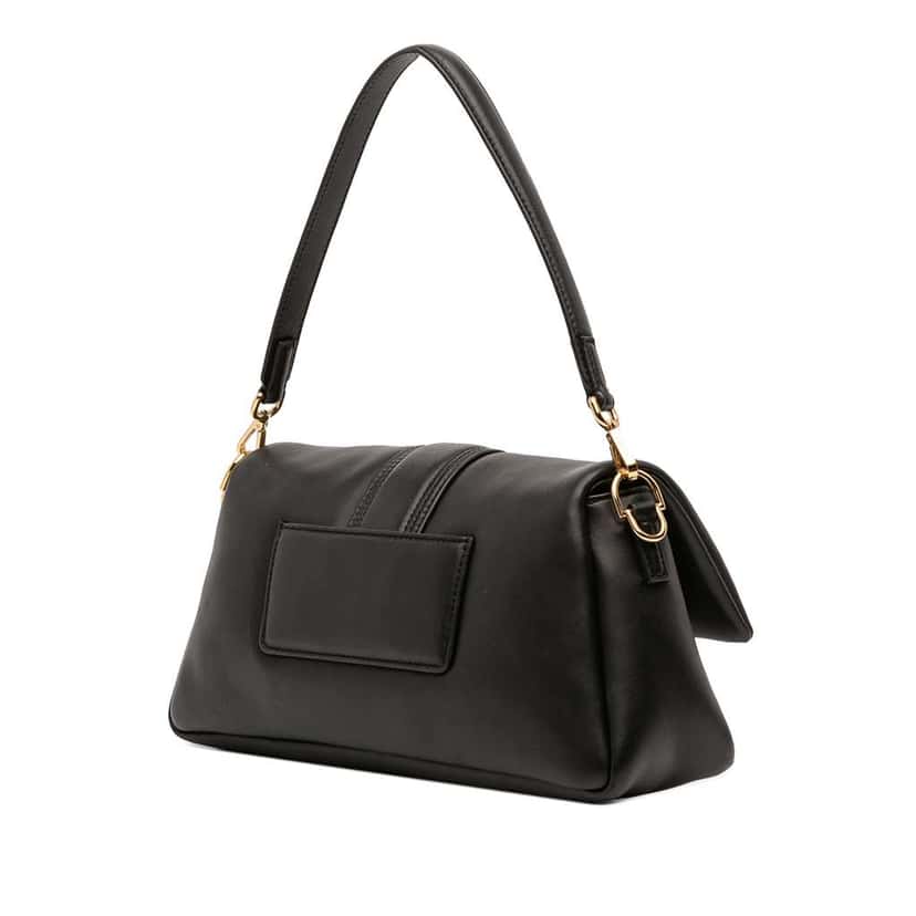 Jacquemus Padded Lambskin Le Bambimou Satchel Black Leather Good condition - Back View