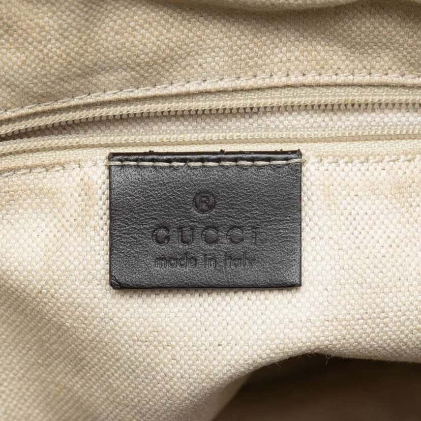 Gucci GG Canvas Sukey Satchel Brown Canvas Good condition - Box View