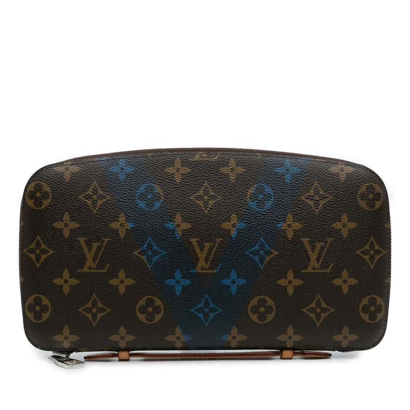 Louis Vuitton Monogram V Line Atoll Organizer Brown Good condition - Front View