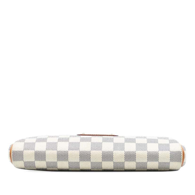 Louis Vuitton Damier Azur Eva White Good condition - Inside View