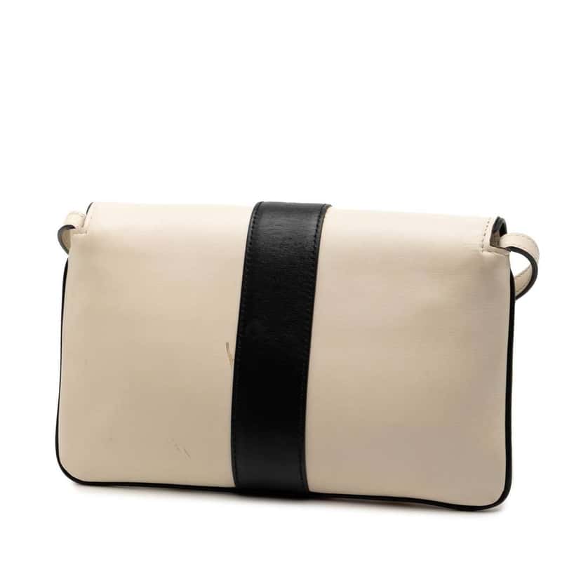 Gucci Small Bicolor Leather Arli Crossbody Brown Leather Good condition - Back View