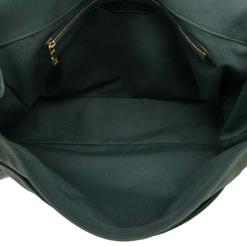 Louis Vuitton Taiga Dersou Green Leather Good condition - Model View