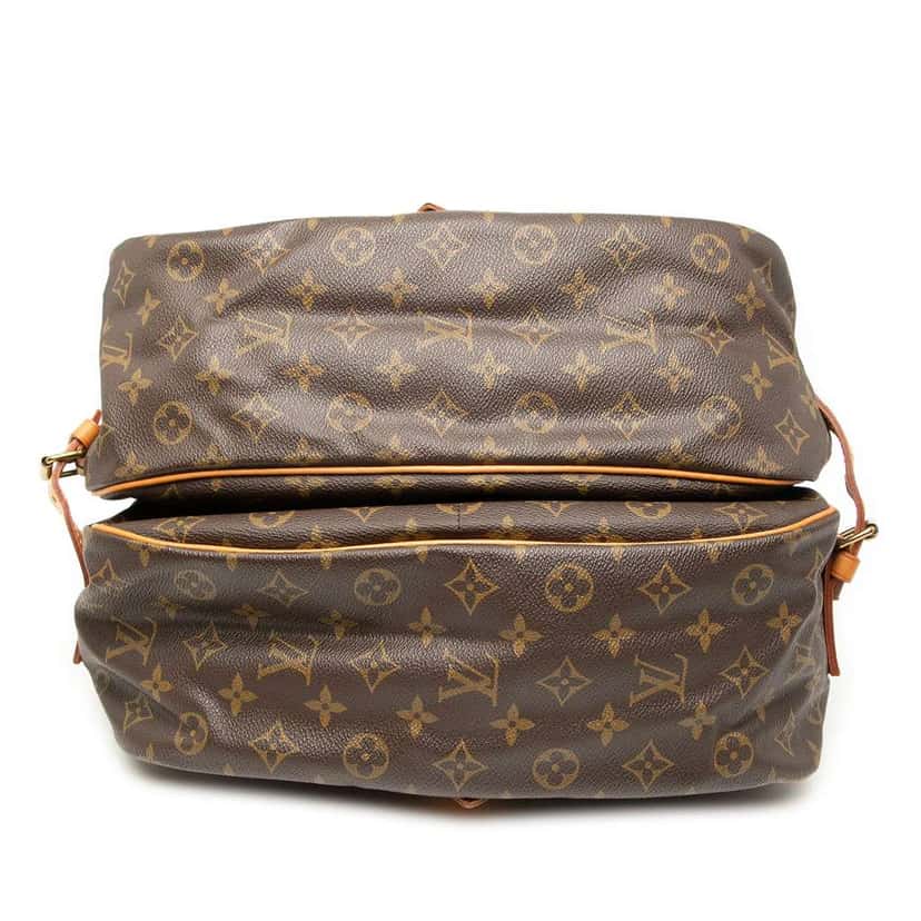 Louis Vuitton Monogram Saumur 35 Brown Fair condition - Inside View