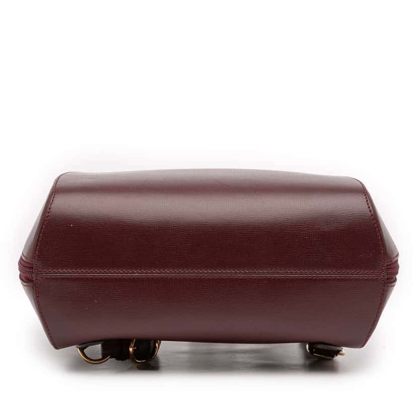 Cartier Leather Must De Cartier Backpack Red Leather Good condition - Inside View