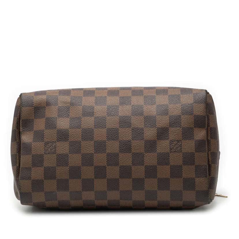 Louis Vuitton Damier Ebene Speedy 25 Brown Good condition - Inside View