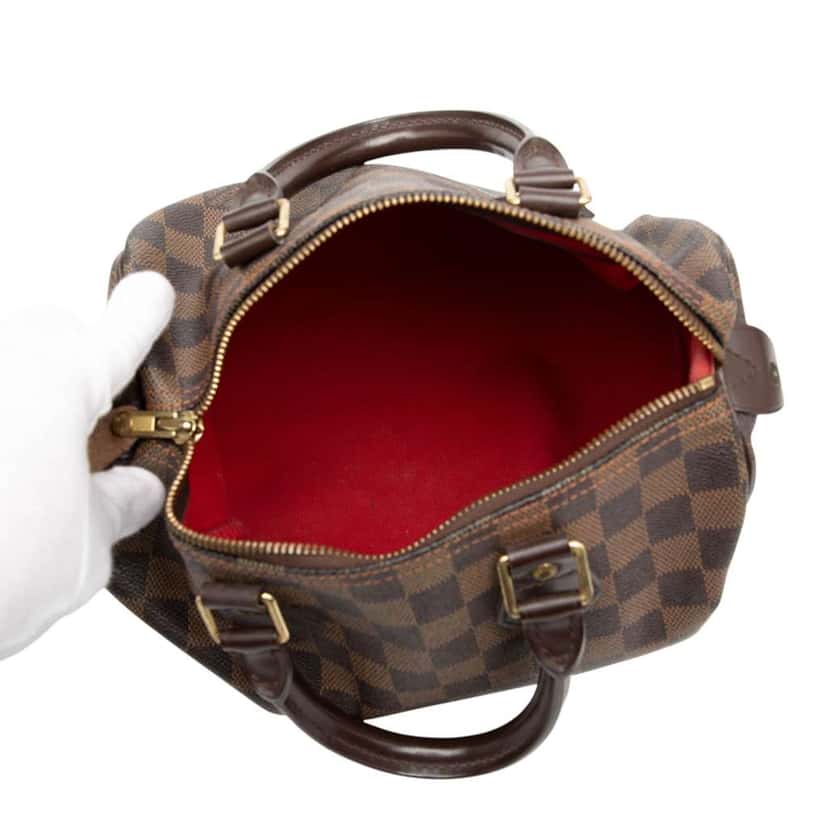 Louis Vuitton Damier Ebene Speedy 25 Brown Good condition - Model View