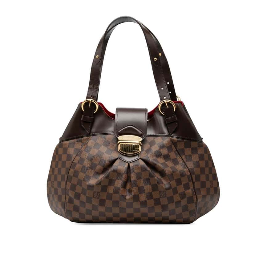 Louis Vuitton Damier Ebene Sistina GM Brown Very good condition - Front View