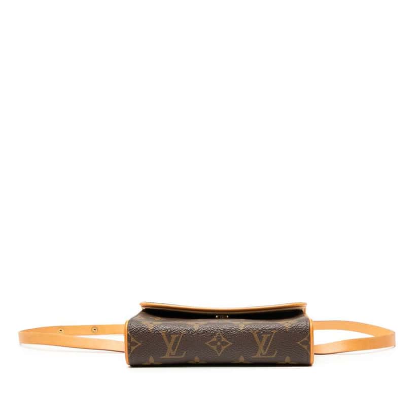 Louis Vuitton Monogram Pochette Florentine Brown Good condition - Inside View