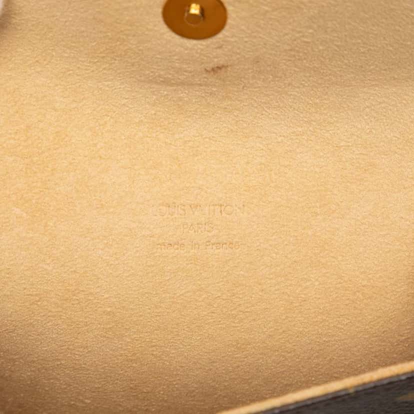 Louis Vuitton Monogram Pochette Florentine Brown Good condition - Model View