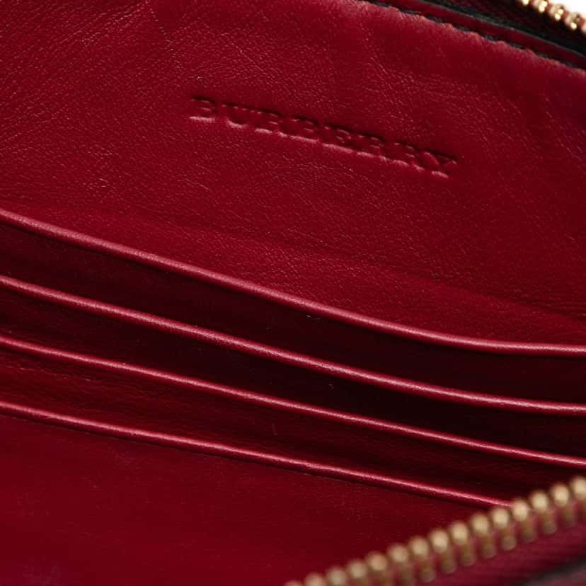 Burberry Mega Check Canvas Derby Peyton Crossbody Brown Canvas Good condition - Box View