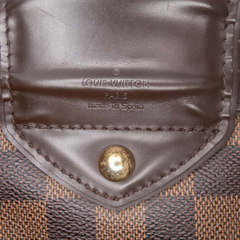 Louis Vuitton Damier Ebene Sistina GM Brown Good condition - Box View