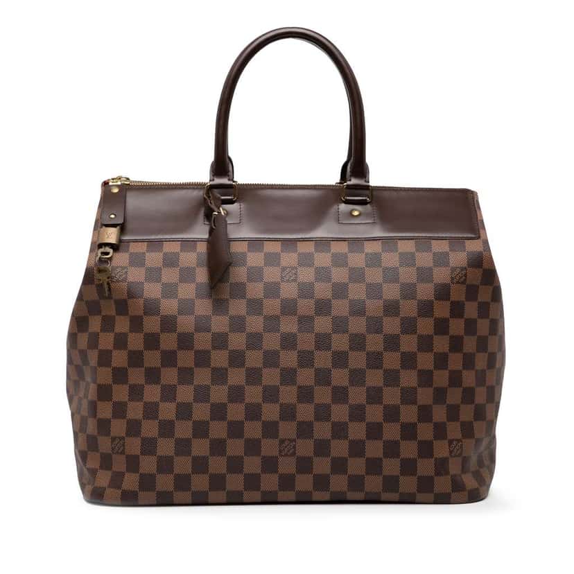 Louis Vuitton Damier Ebene Greenwich PM Brown Good condition - Front View