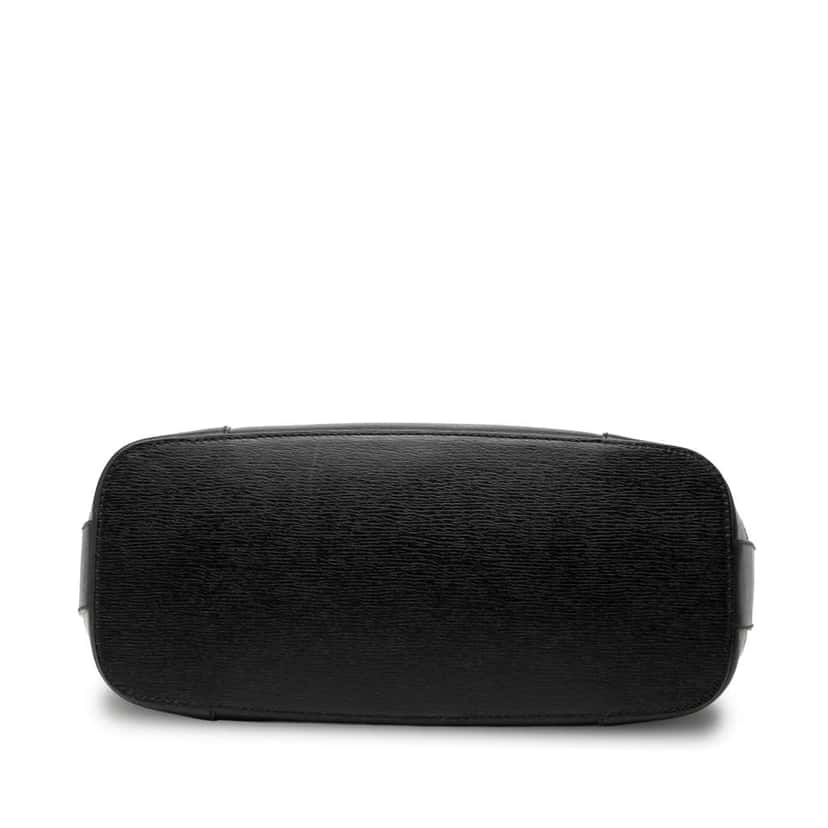 Gucci Calfskin Shoulder Bag Black Leather Good condition - Inside View