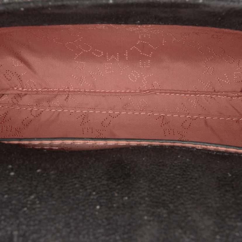 Stella Mccartney Shaggy Deer Falabella Crossbody Black Polyester Good condition - Model View